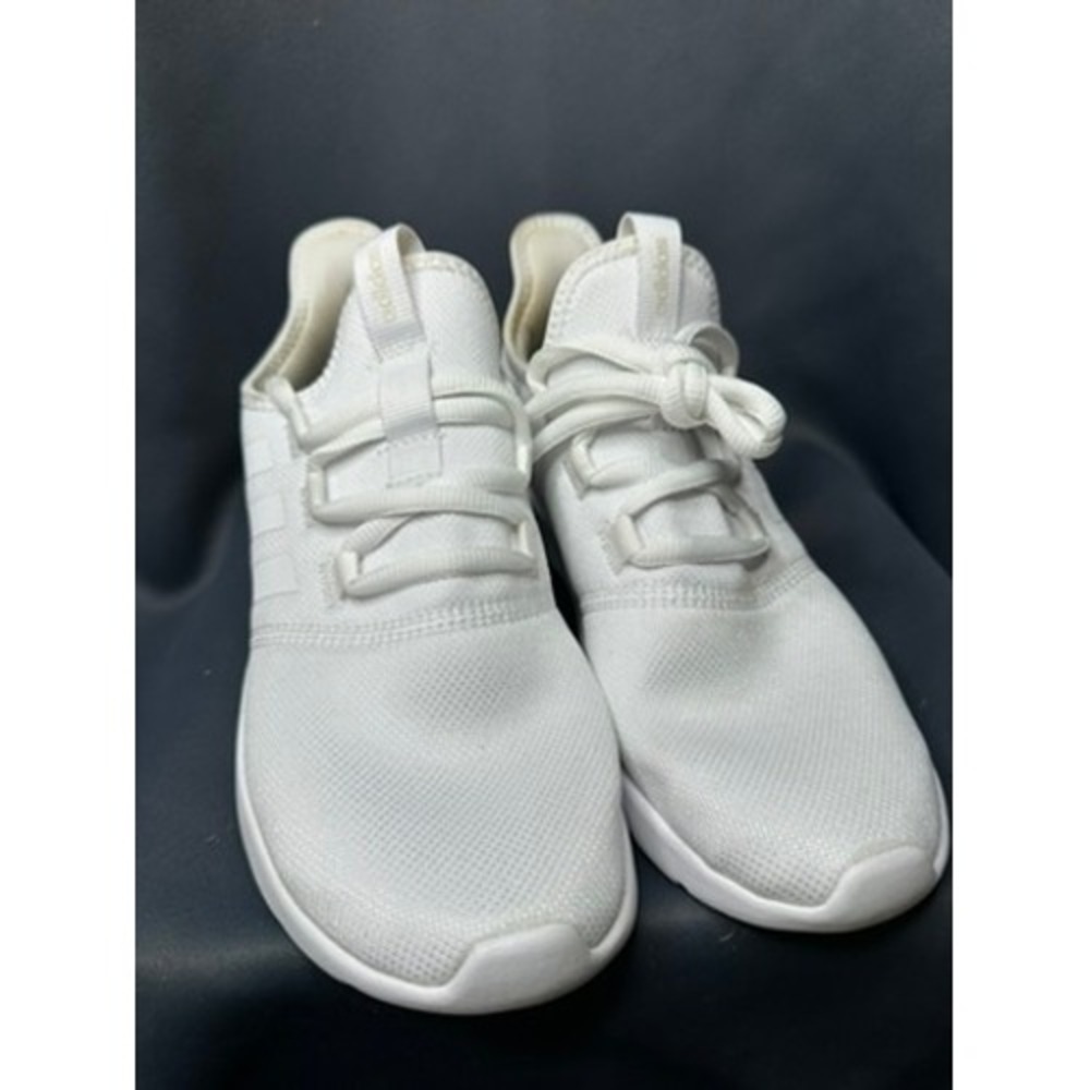 Adidas Cloudfoam Pure 2.0 White Mesh Running Shoes H04757 Womens 10